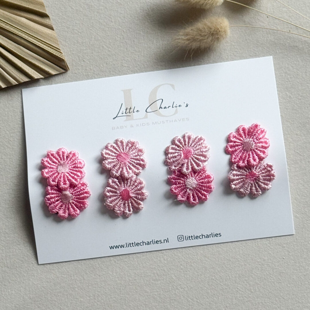 Antislip knipje daisy roze