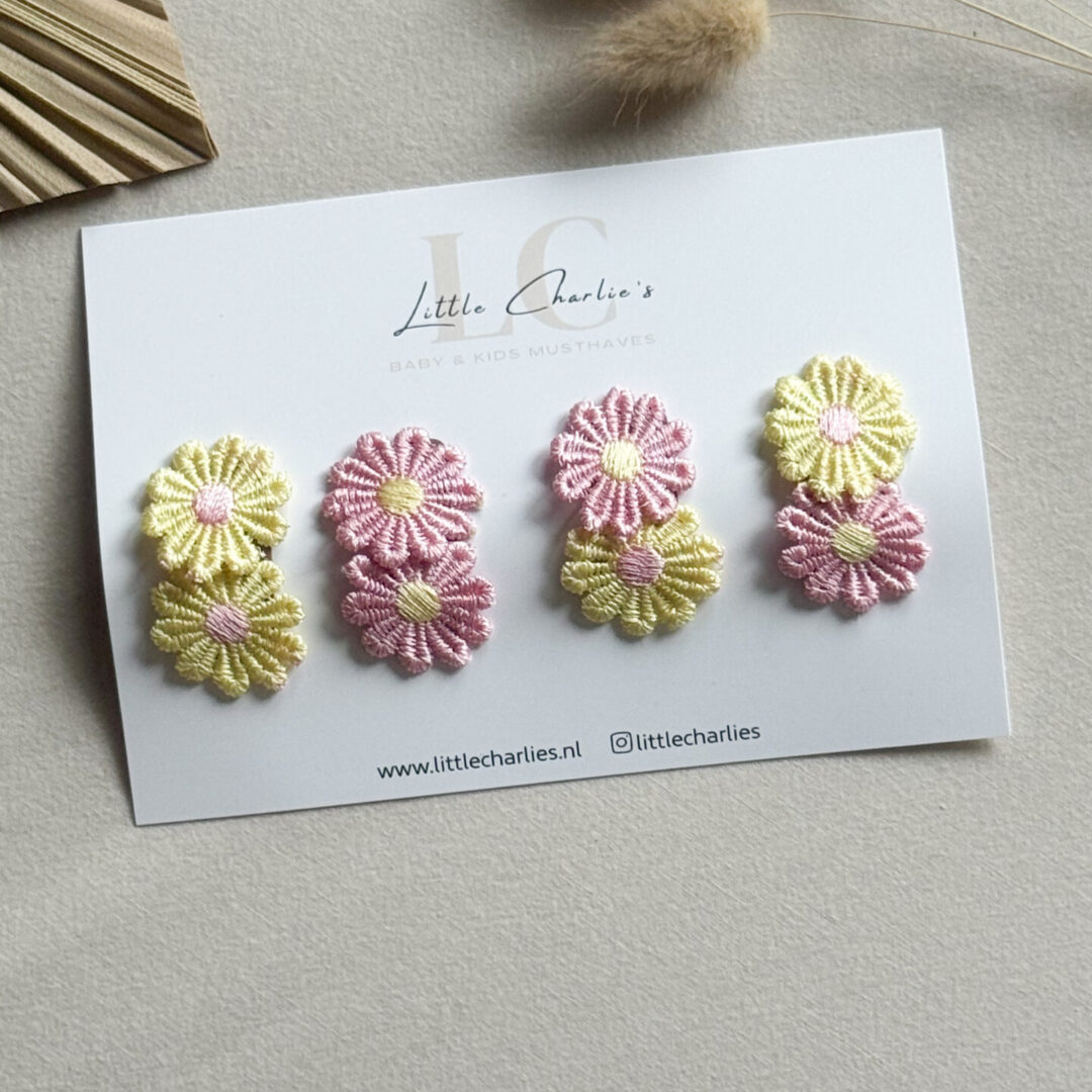 Antislip knipje roze geel pastel